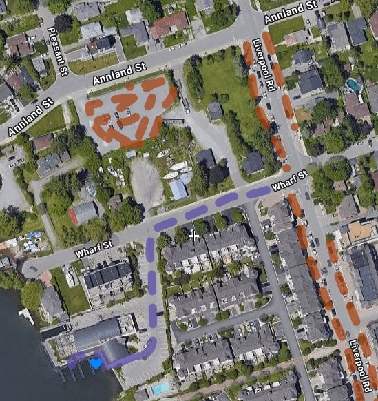 map to port boat launch